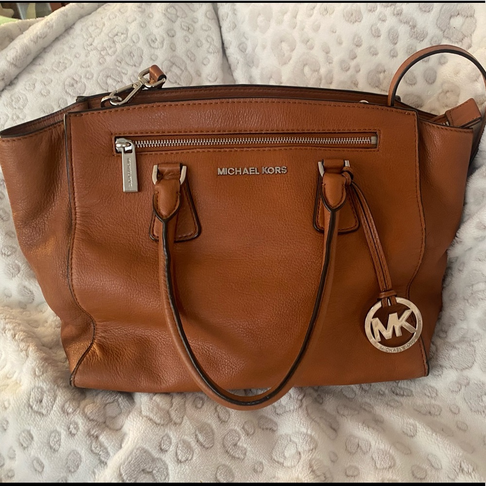 Michael Kors Slouchy Brown leather purse